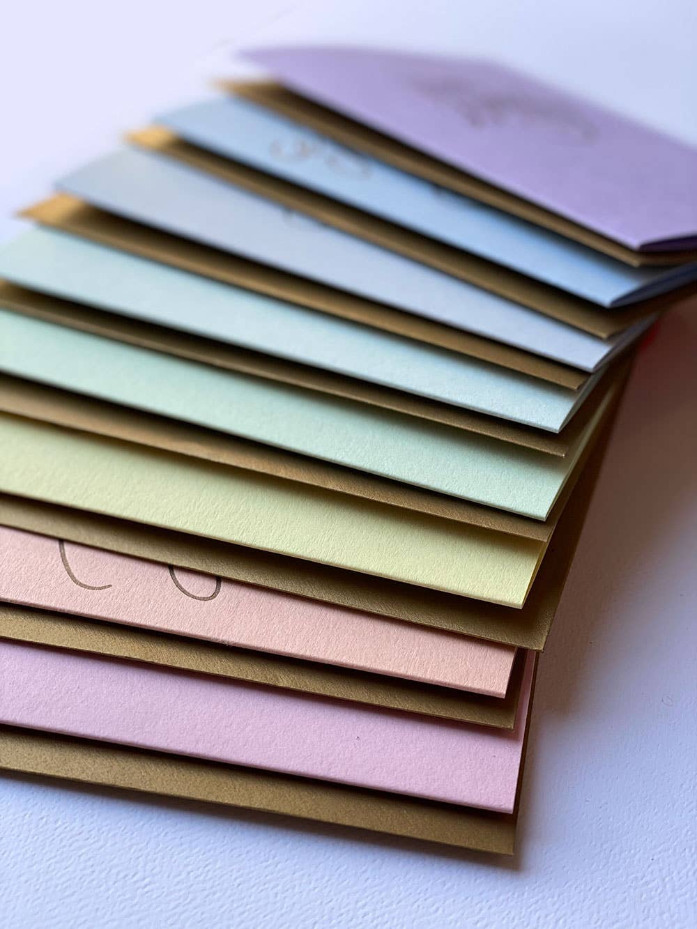 Ladyfingers Letterpress - Welcome Little One Baby Letterpress Card