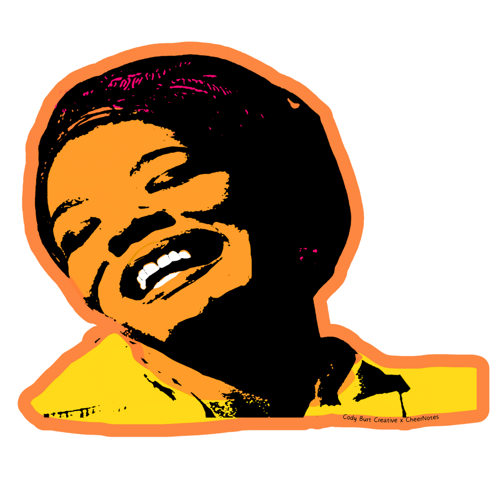 CheerNotes - Maya Angelou Poetry Sticker