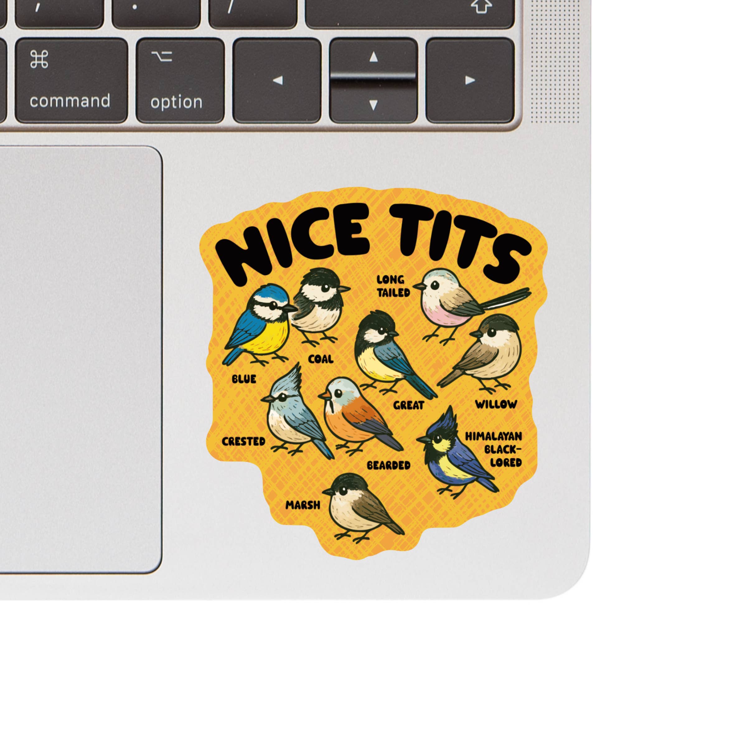 Juju and Moxie - Sassy Bird Funny Pun Species Vinyl Sticker