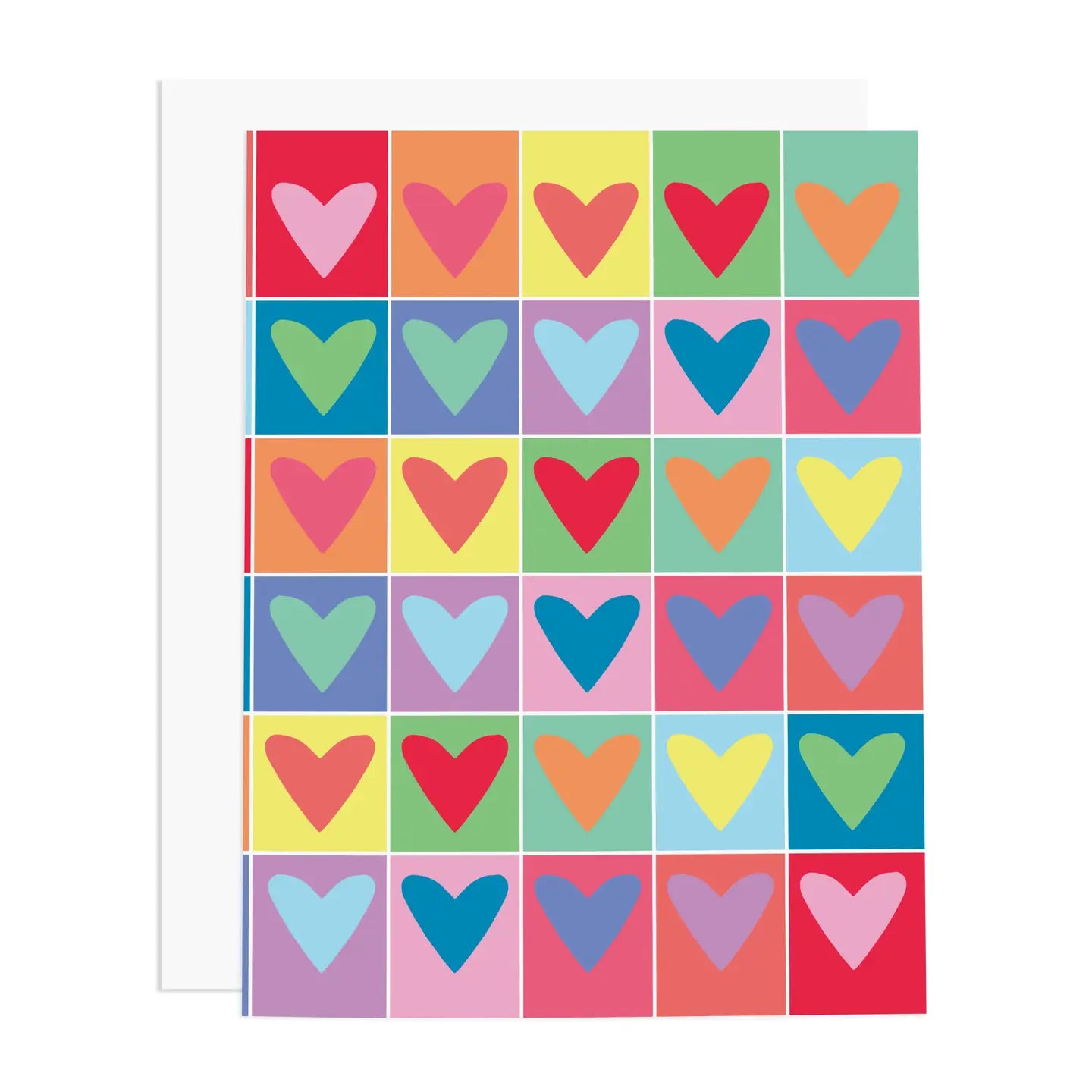 Ramus & Co. - Rainbow Hearts Greeting Card