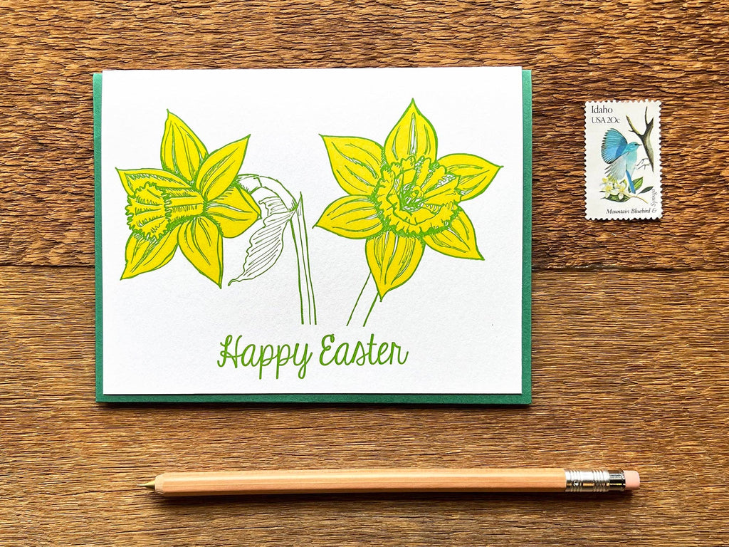 Noteworthy Paper & Press - Easter Daffodils Card