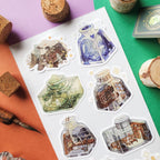 STICKII - Ink Bottle Worlds Sticker Sheet