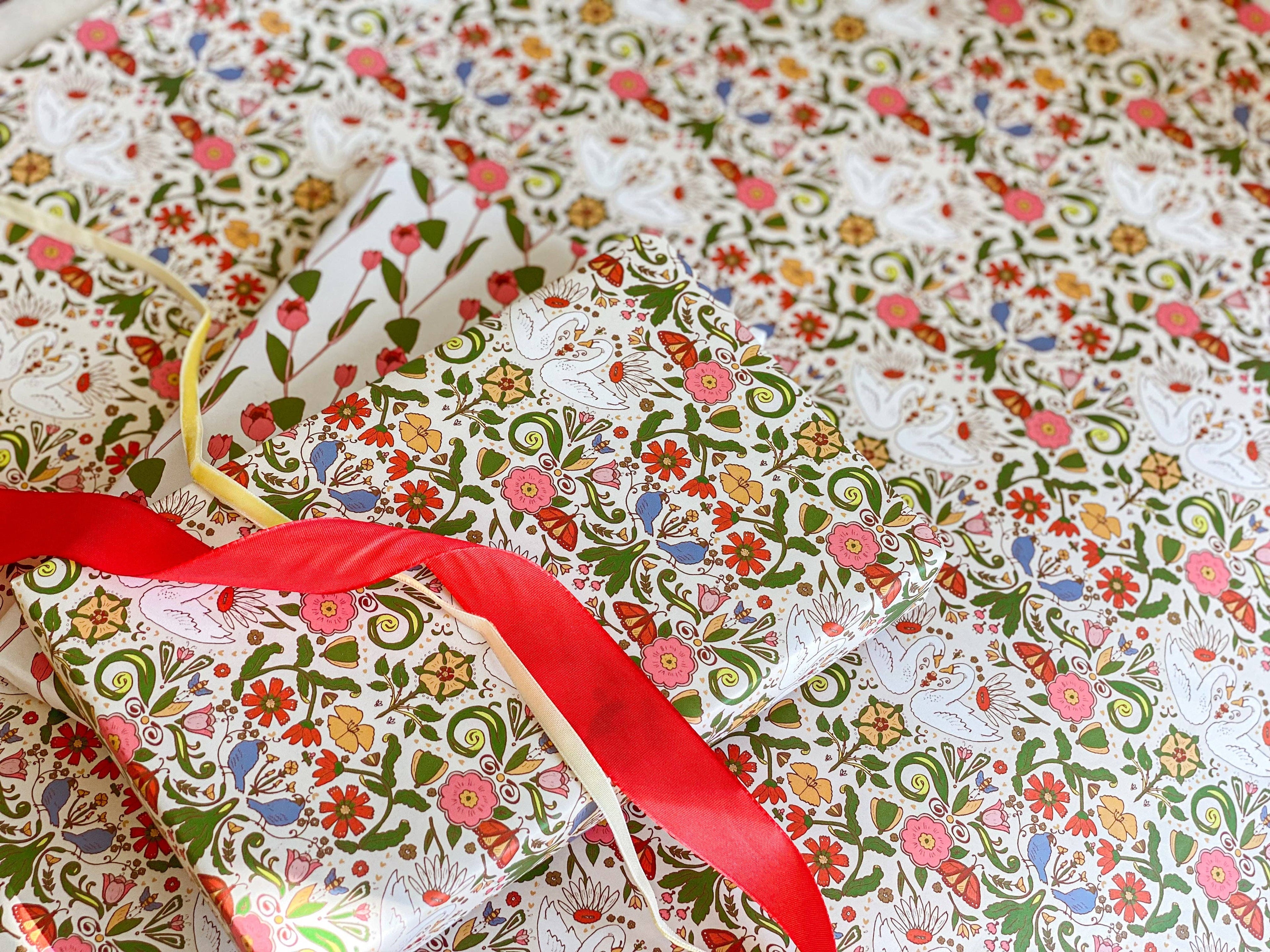 re:mused studio - Cambrifornia Gift Wrap Sheet – Double Sided