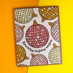 Boss Dotty Paper Co. - Disco Ball Christmas Ornament Card
