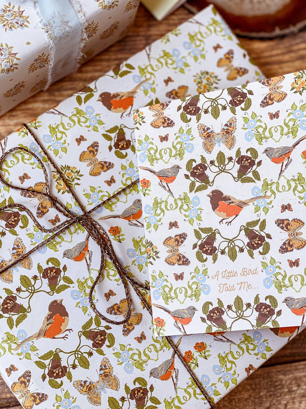re:mused studio - Belladonna Birds Birthday A2 Greeting Card