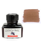 Herbin Fountain Pen Ink 30ml Bottle, Cacao du Bresil (Brazilian Cocoa)