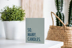Modern Wit - Birthday Card, So. Many. Candles