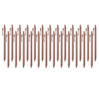 Talking Out of Turn Jotter Pen: White