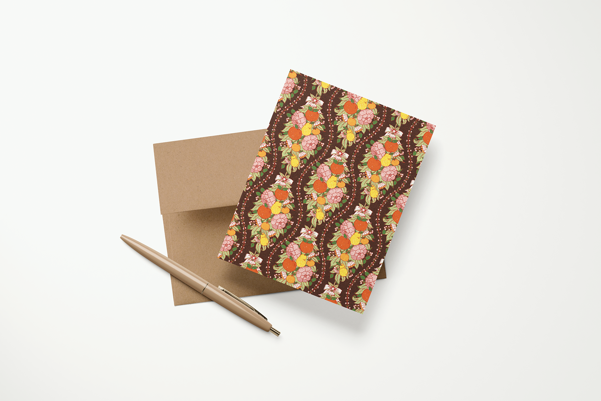 re:mused studio - Orchard Vines A2 Greeting Card