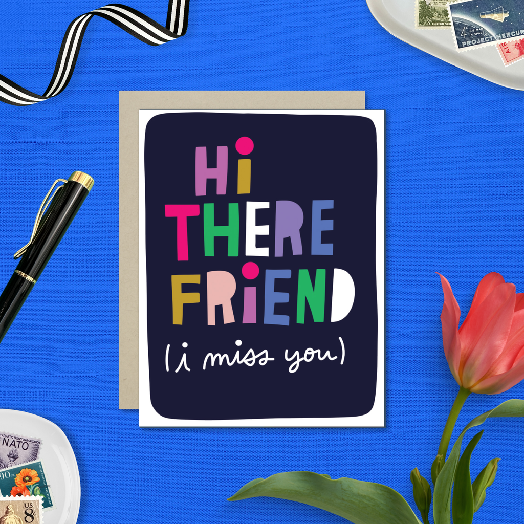 Barone and Co. - Hi There Friend Card