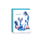 Pier Six Press - Fly Trap Bites - Fun Risograph Card
