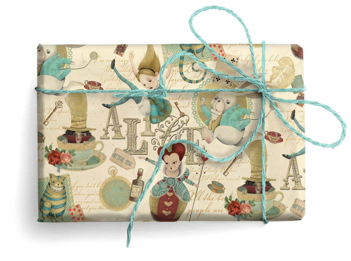 San Lorenzo Design - Florentine  Wrapping Paper, 19.7 x 27.6 in.: Foglie Invernali