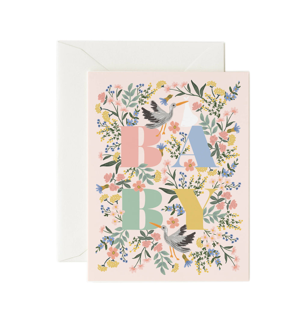 Rifle Paper Co. - Mayfair Baby Card