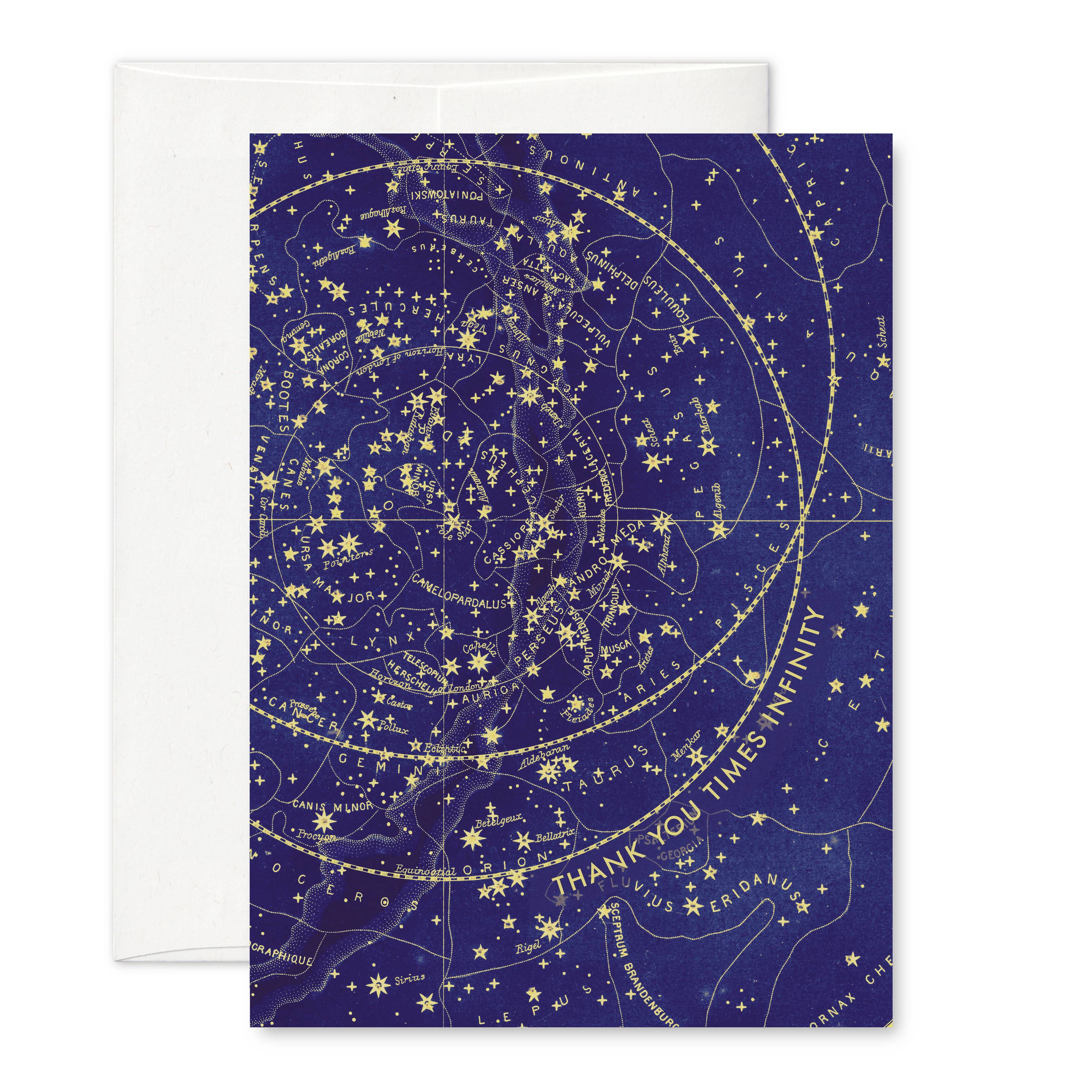 Pictrix Design - "Thank you times infinity" A6 greeting card