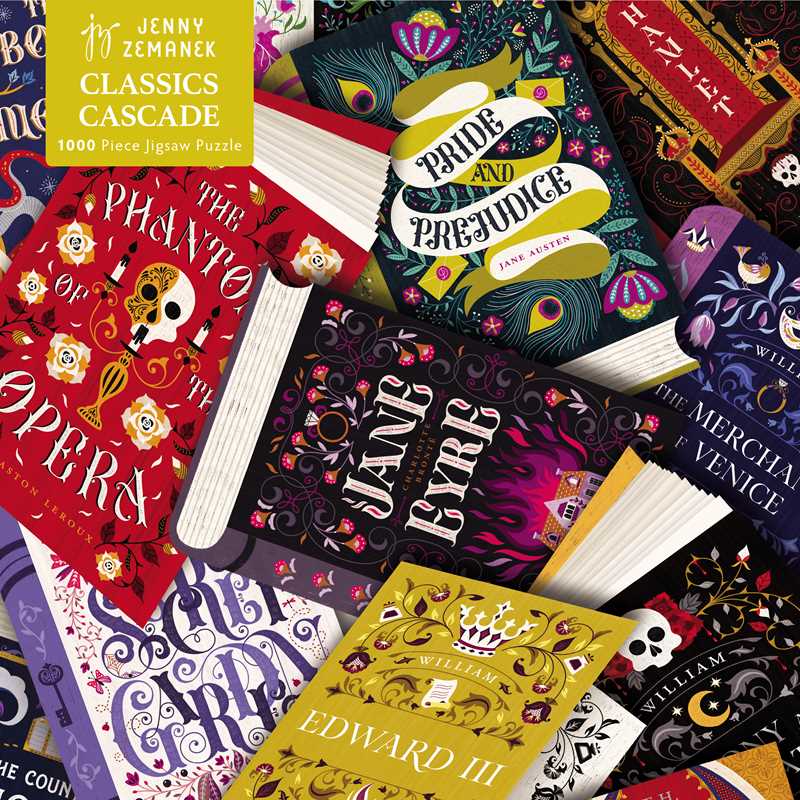 Simon & Schuster - Adult Jigsaw Puzzle: Jenny Zemanek: Classics Cascade