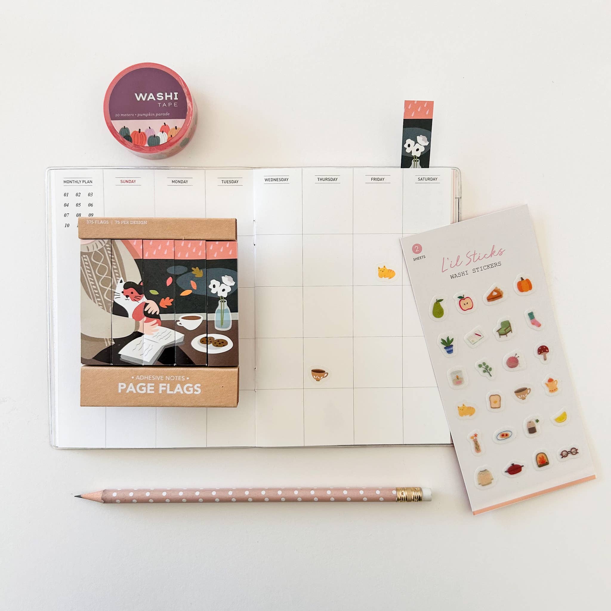 Girl of All Work - Pumpkin Parade Washi Tape