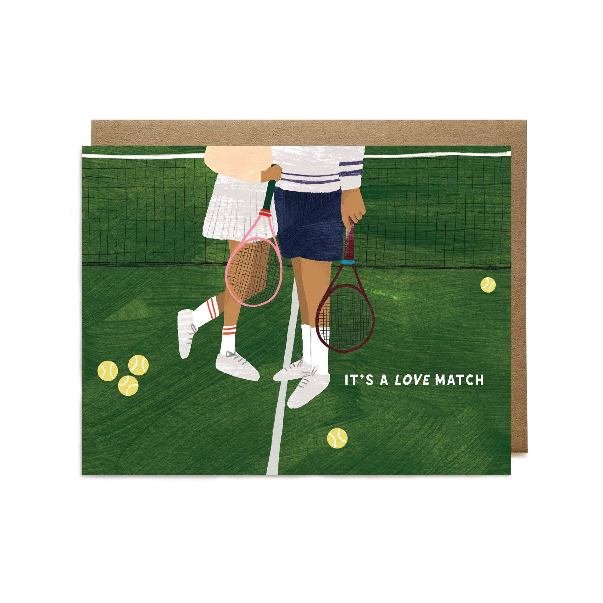 Ula Bloom - It's a Love Match Tennis Card