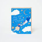 Egg Press Manufacturing - Congrats Eternal Love Letterpress Greeting Card