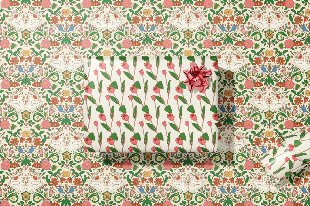 re:mused studio - Cambrifornia Gift Wrap Sheet – Double Sided