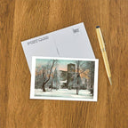 Found Image Press - Postcard - Winter Chapel, University of Virginia