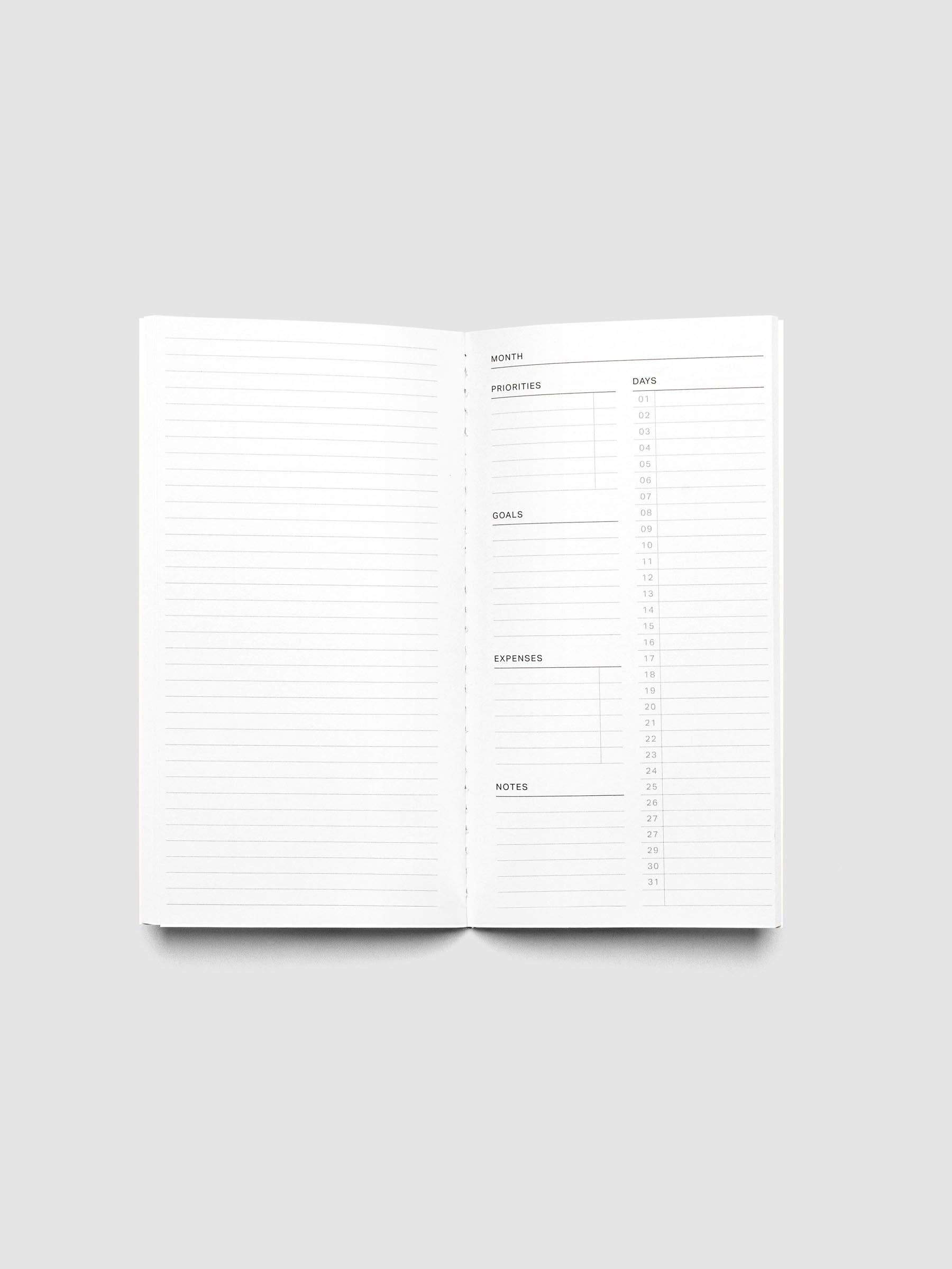 Cloth & Paper - FORMA Travel Notebook Set | Pocket Plus