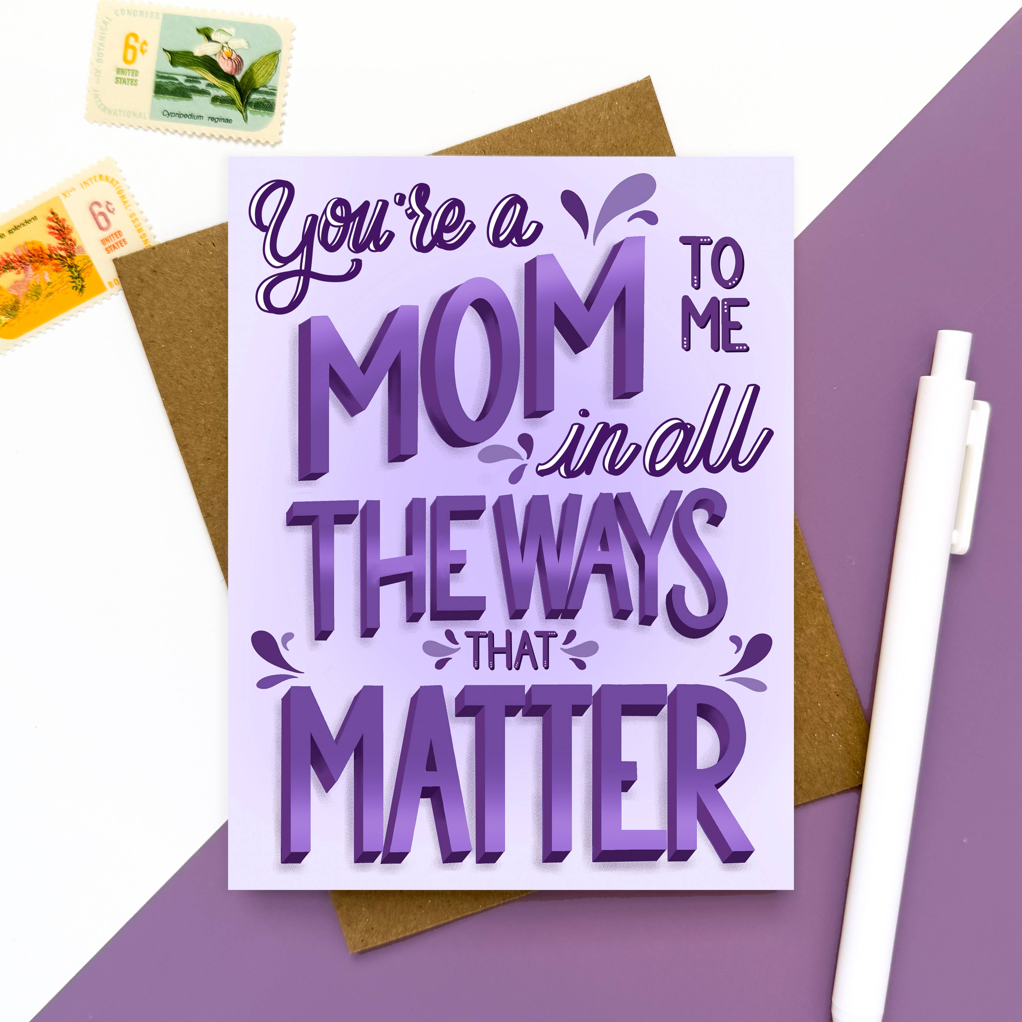 Morgan Swank Studio - Mom to Me | Alternative Mother's Day Card