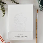 emily lex studio - Classic christmas paintable notecard