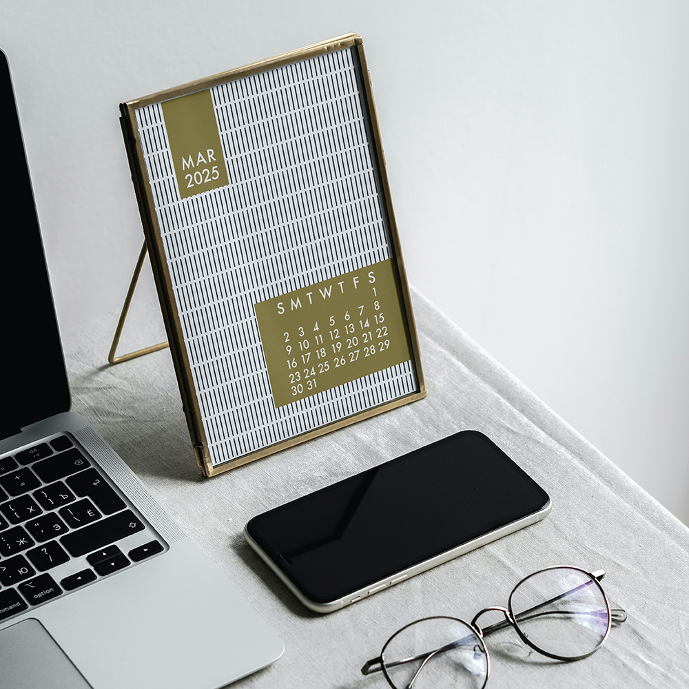 UncommonWares - Mod Gold 2025 Calendar