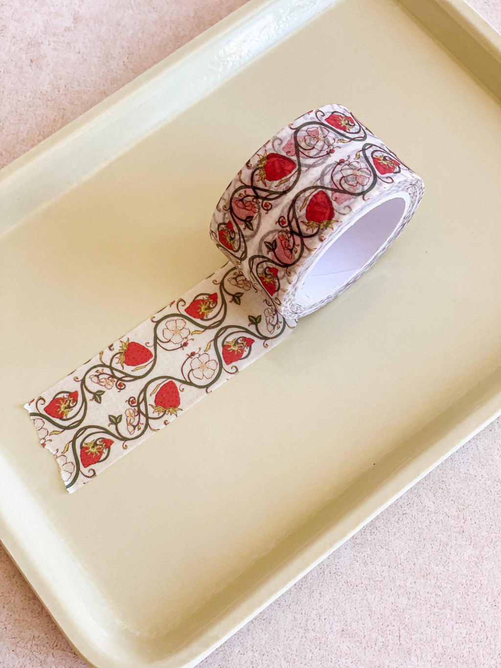 re:mused studio - Strawberry Swirl Washi Tape