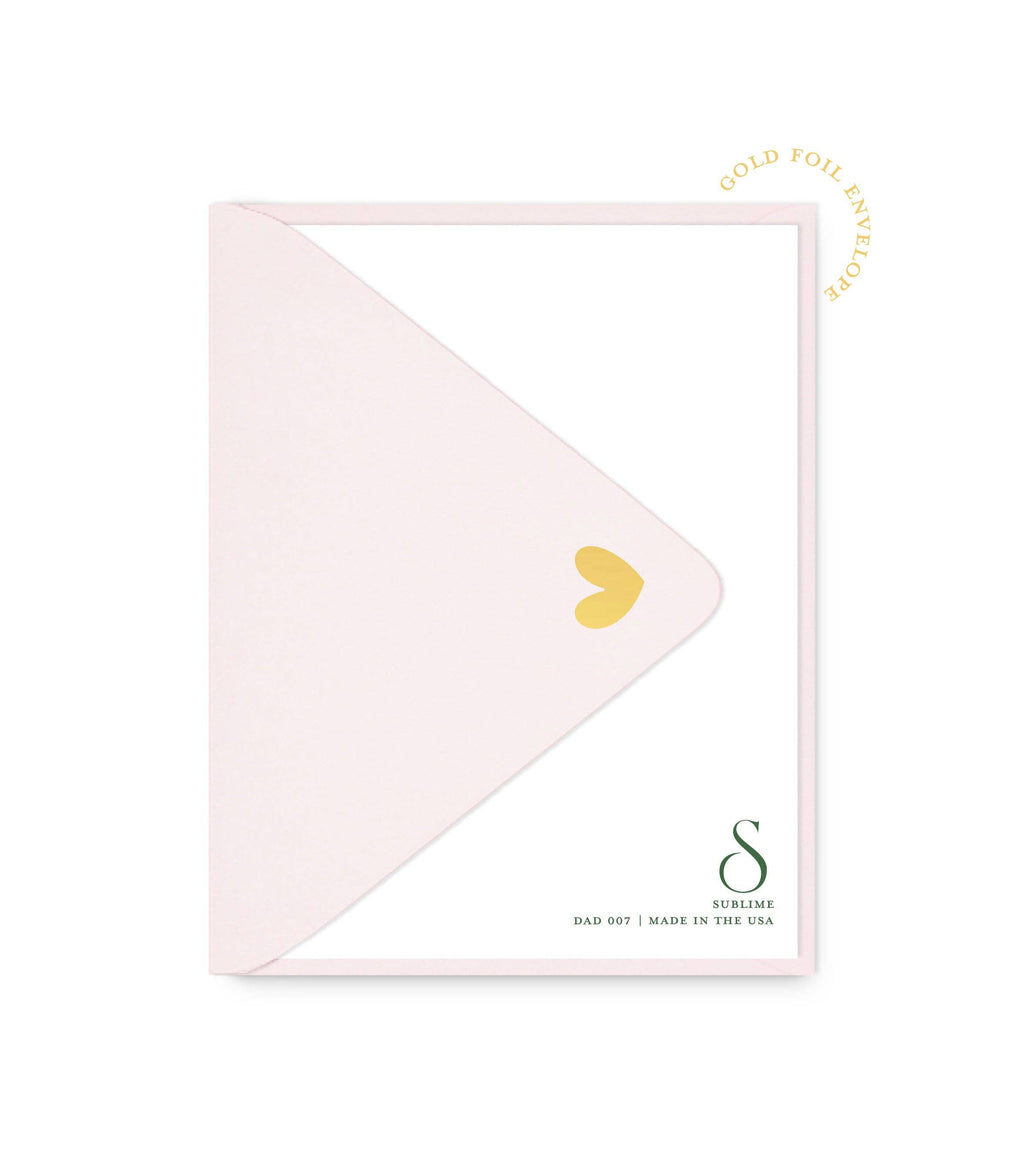 Sublime & Co. - Happy First Father's Day Card