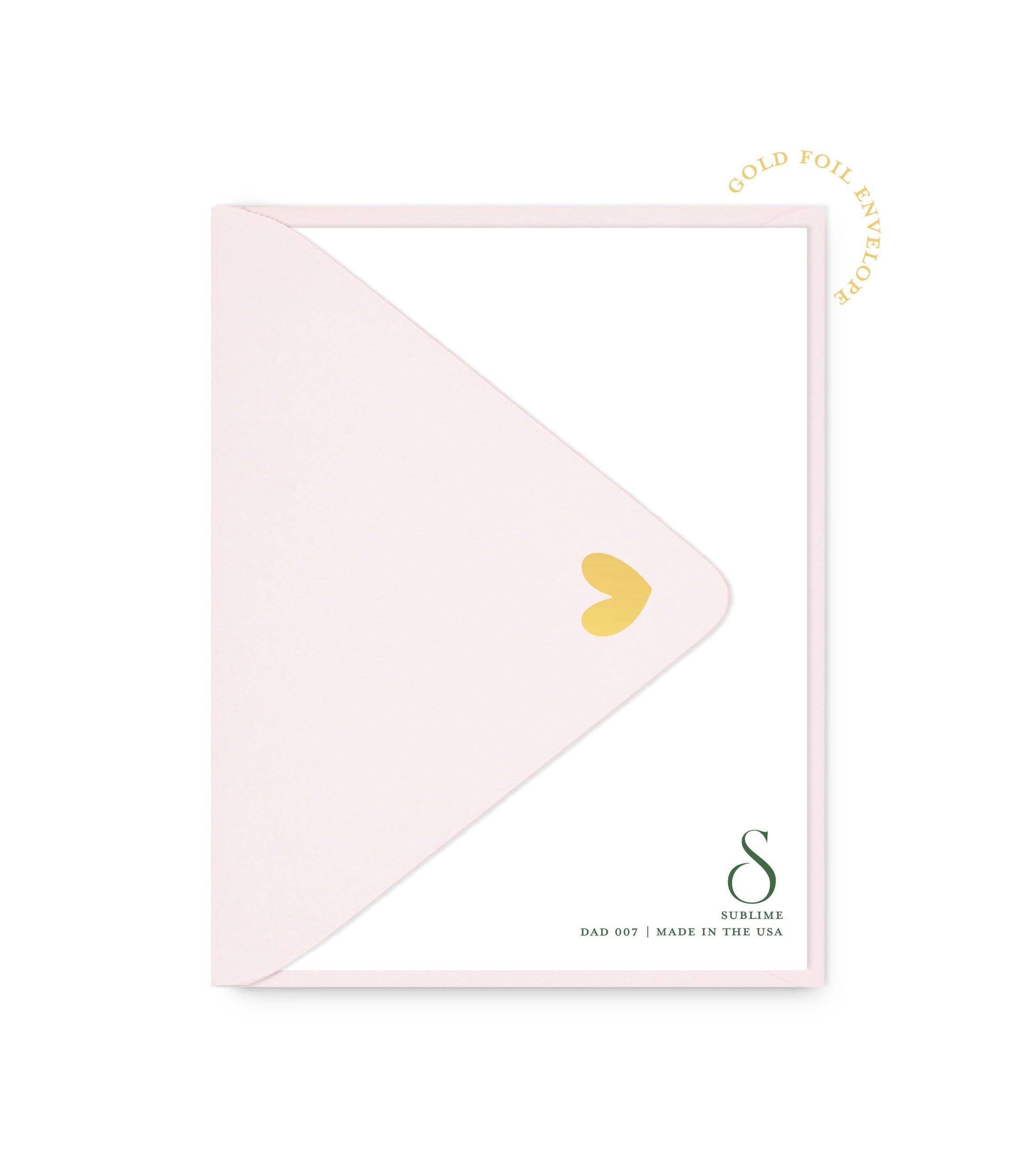Sublime & Co. - Happy First Father's Day Card