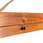 1CANOE2, XL WOODEN WALL HANGER (NO CALENDAR REFILL)