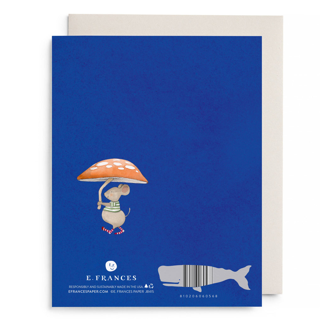 E. Frances Paper - Missing You Mushroom Greeting Card