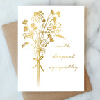 Abigail Jayne Design - Bouquet Sympathy Greeting Card