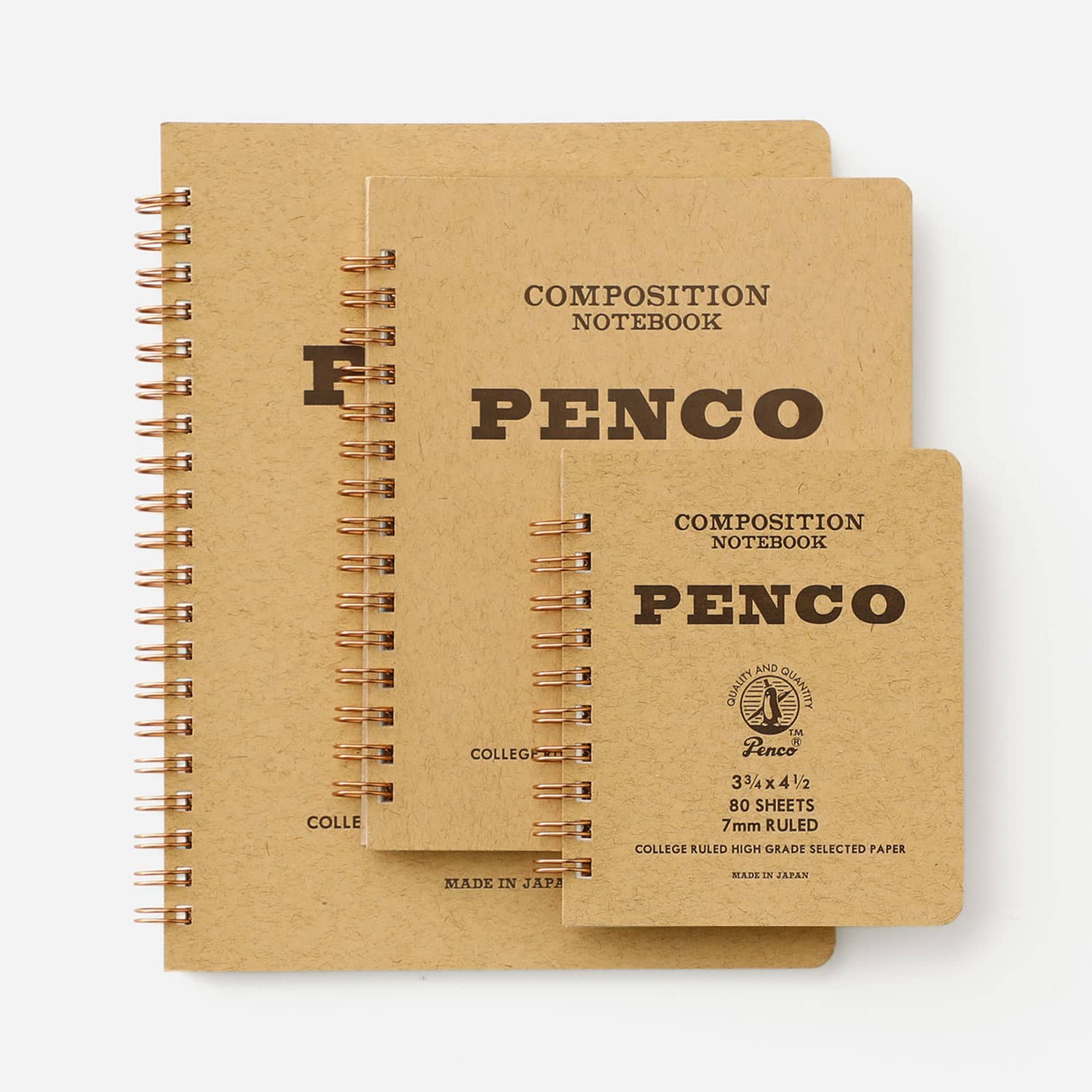 Hightide USA - Coil Notebook/ L: White