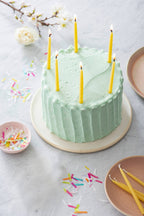 Anellabees - Party Decor 100% Pure Beeswax Birthday Candles