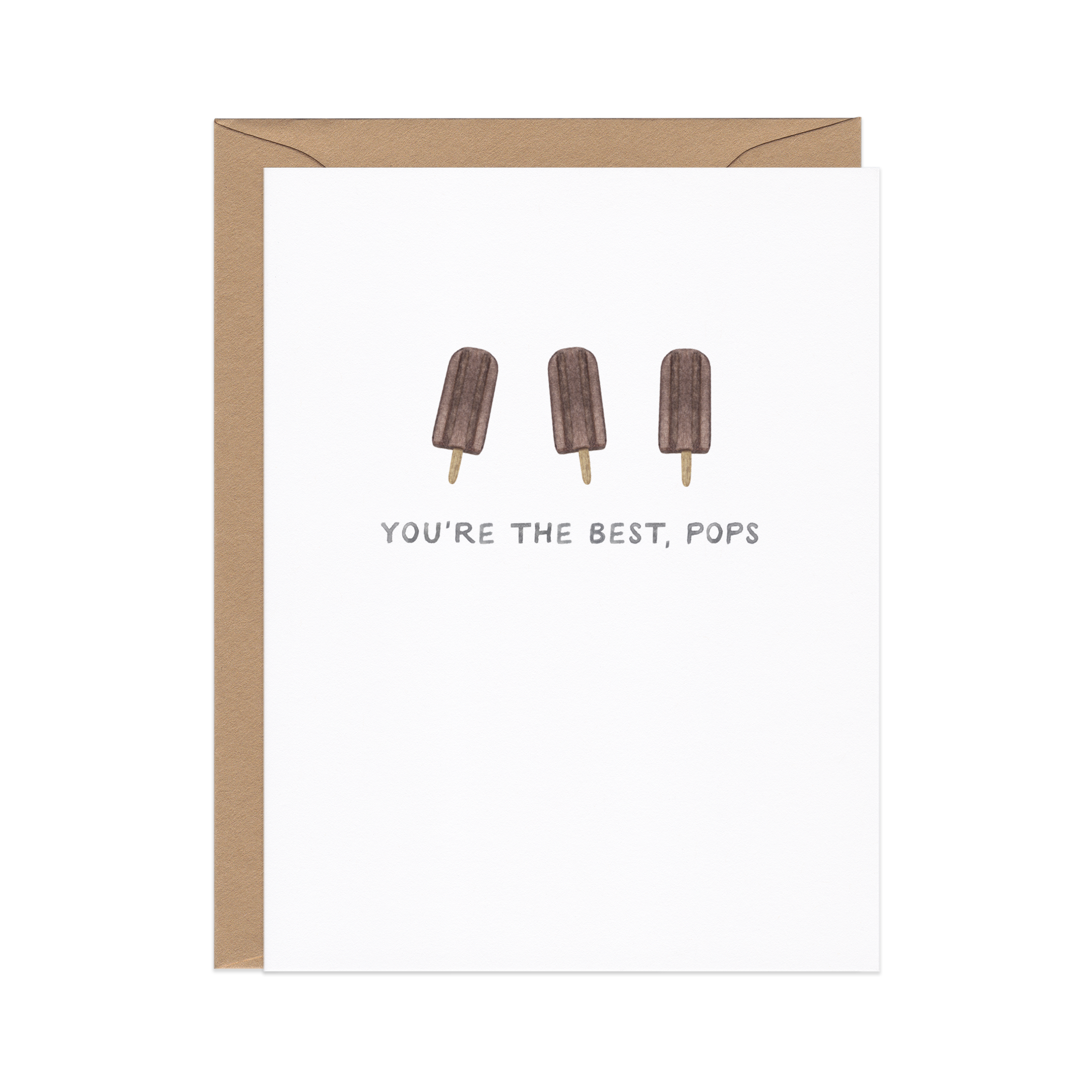Amy Zhang - Best Pops — Food Pun Father's Day Card
