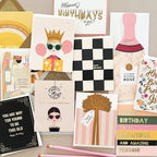 Ginger P. Designs - Beautiful Person Colorblock Birthday Greeting Card