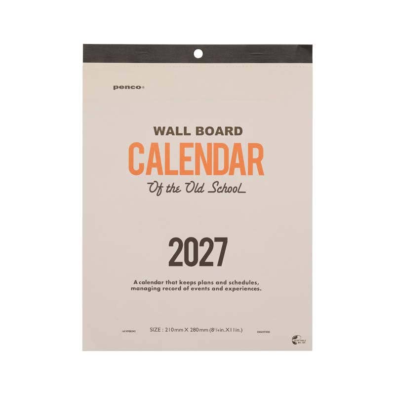 Hightide USA - 2027 Calendar (Penco) / A4