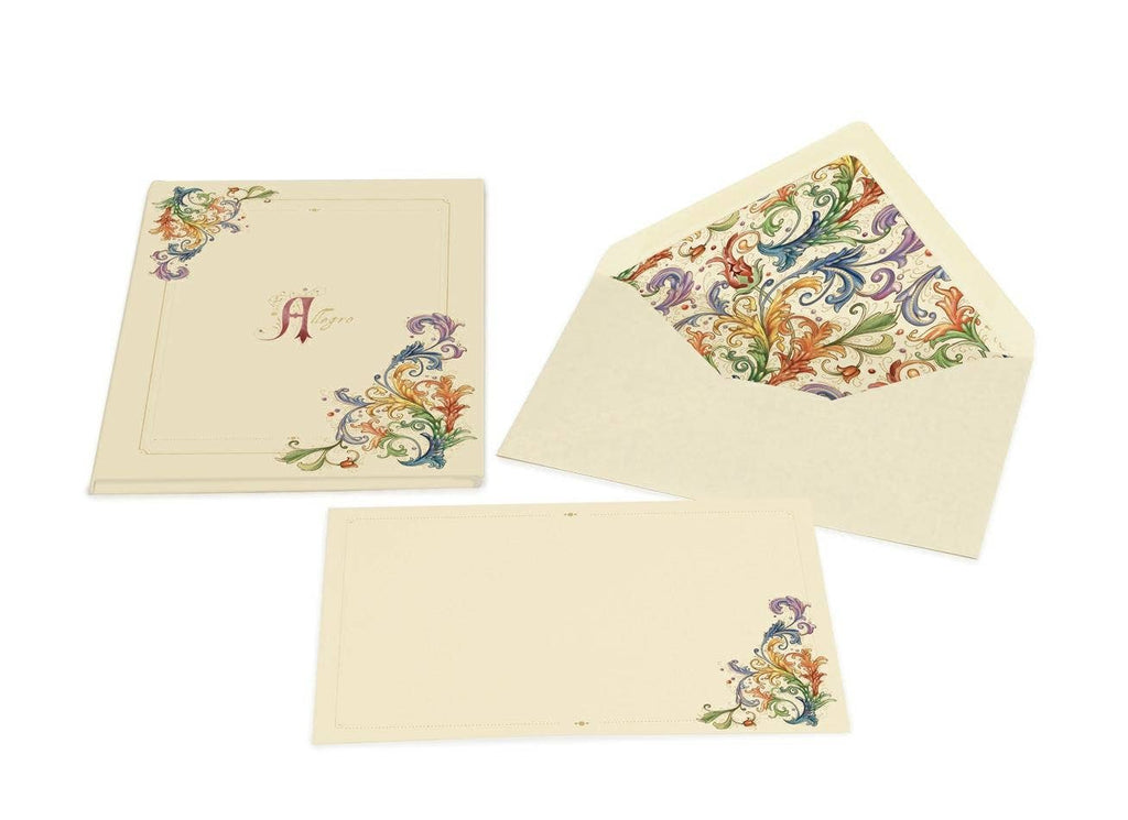 San Lorenzo Design - Portfolio Cards Large Size, Note Cards, Italian Stationery: Air Balloons