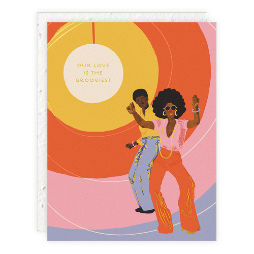 Seedlings, Groovy Love + Friendship Card
