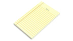 Pippi Post, Yellow Notes 4x6 Notepad