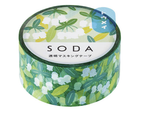 HITOTOKI by KING JIM - SODA transparent Masking Tape: Peach