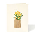 Felix Doolittle - Body and Soul - Flower Garden Greeting Card