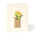 Felix Doolittle - Body and Soul - Flower Garden Greeting Card