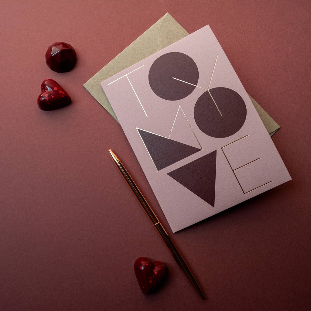 Dear Beni - To My Love A6 Folded Card