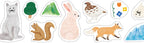 HITOTOKI by KING JIM - SODA transparent Masking Tape Sticker type: Pin badge