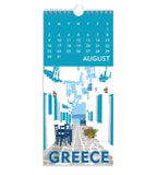 Linnea Design - 2026 Travel Postcard Calendar