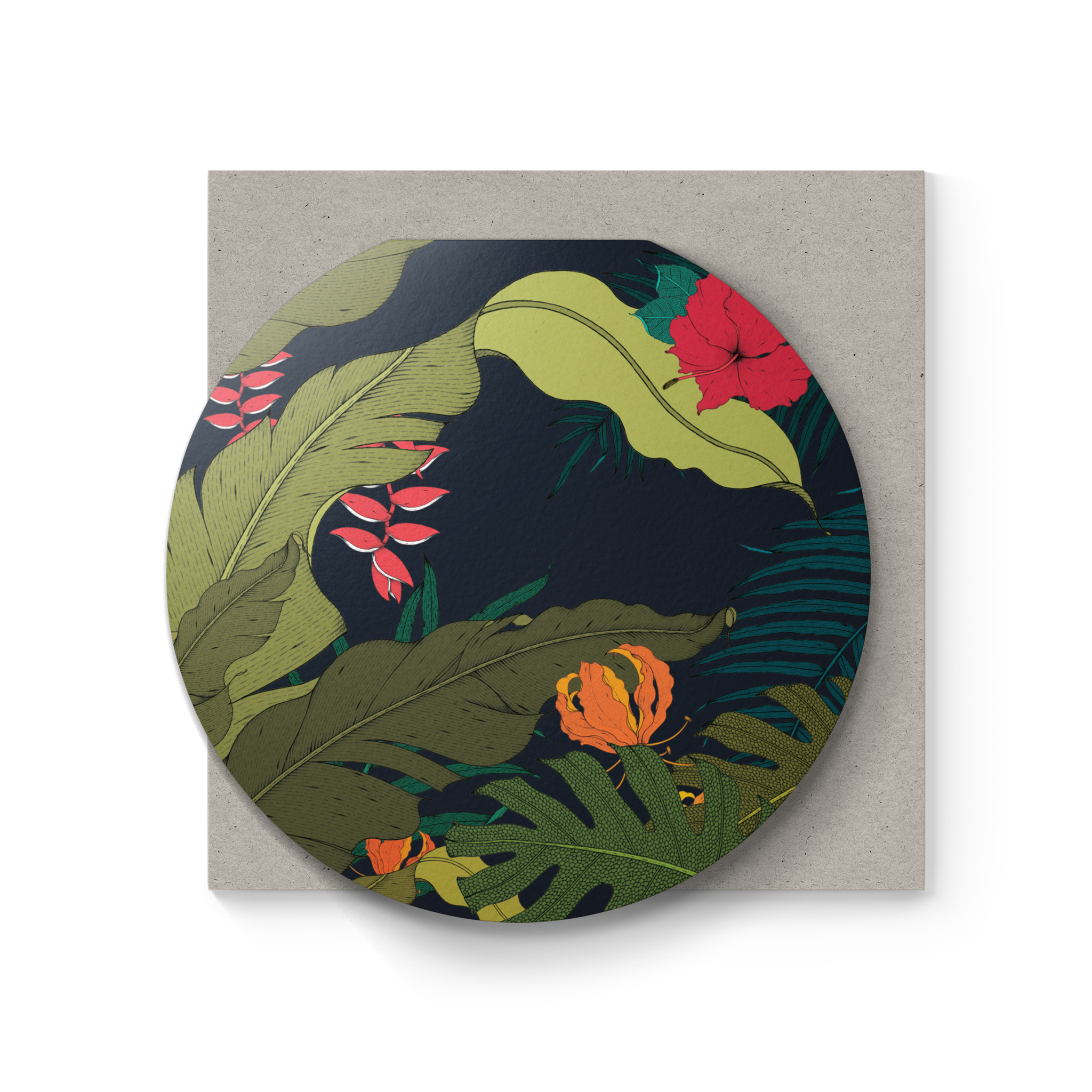 Dear Beni - Midnight Tropics 5.5" Clamshell Card