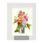 Felix Doolittle - The Watering Can - Flower Garden Greeting Card